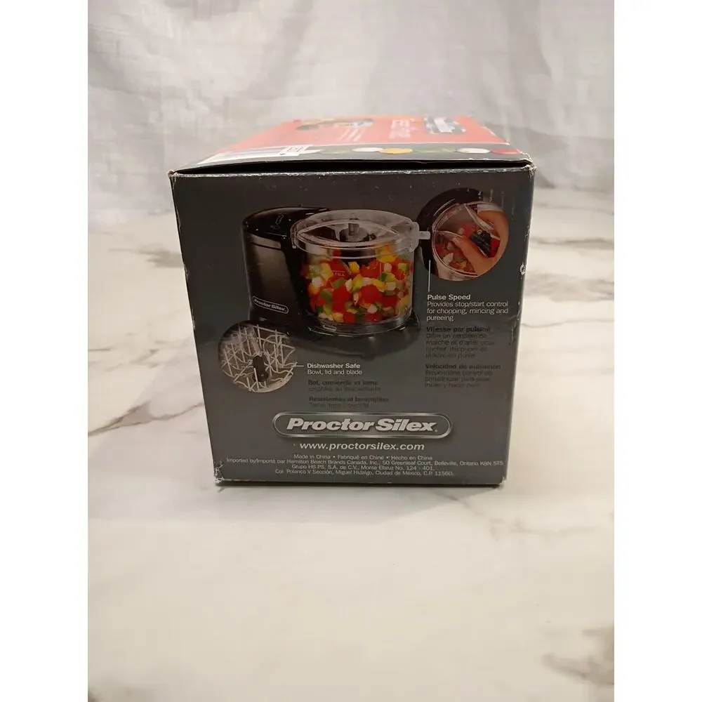 Proctor Silex 72507 1.5 Cup Food Chopper New